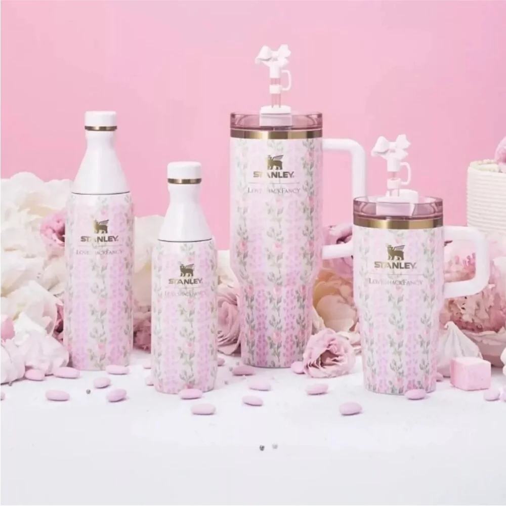 LoveShackFancy x Stanley 40 oz Quencher Blooming Heirloom NEW IN BOX!!! - Picture 7 of 8